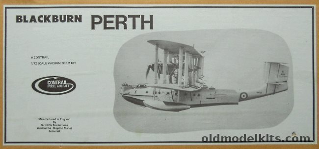 Contrail 1/72 Blackburn Perth Flying Boat plastic model kit